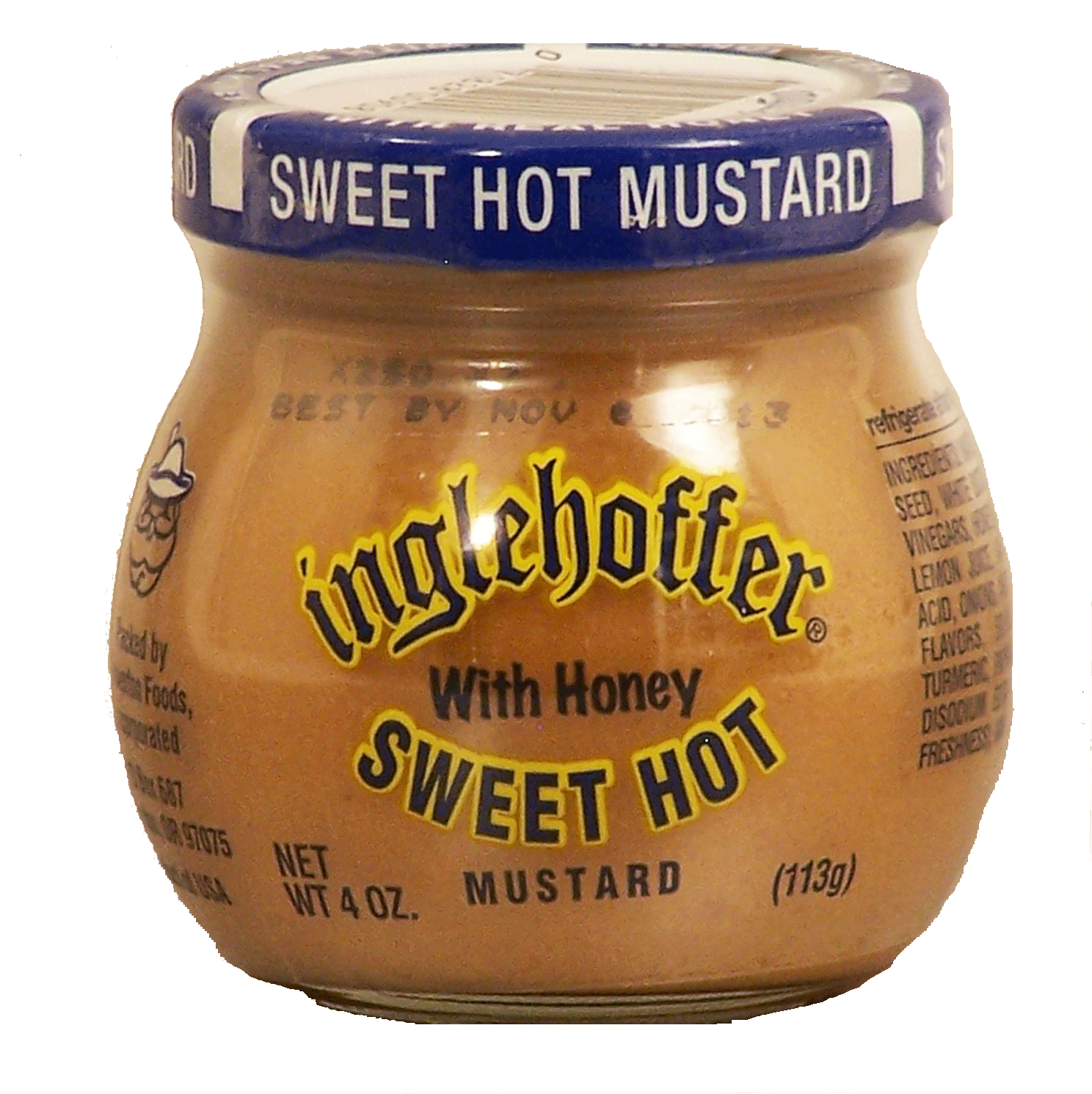 Inglehoffer  sweet hot mustard with honey Full-Size Picture